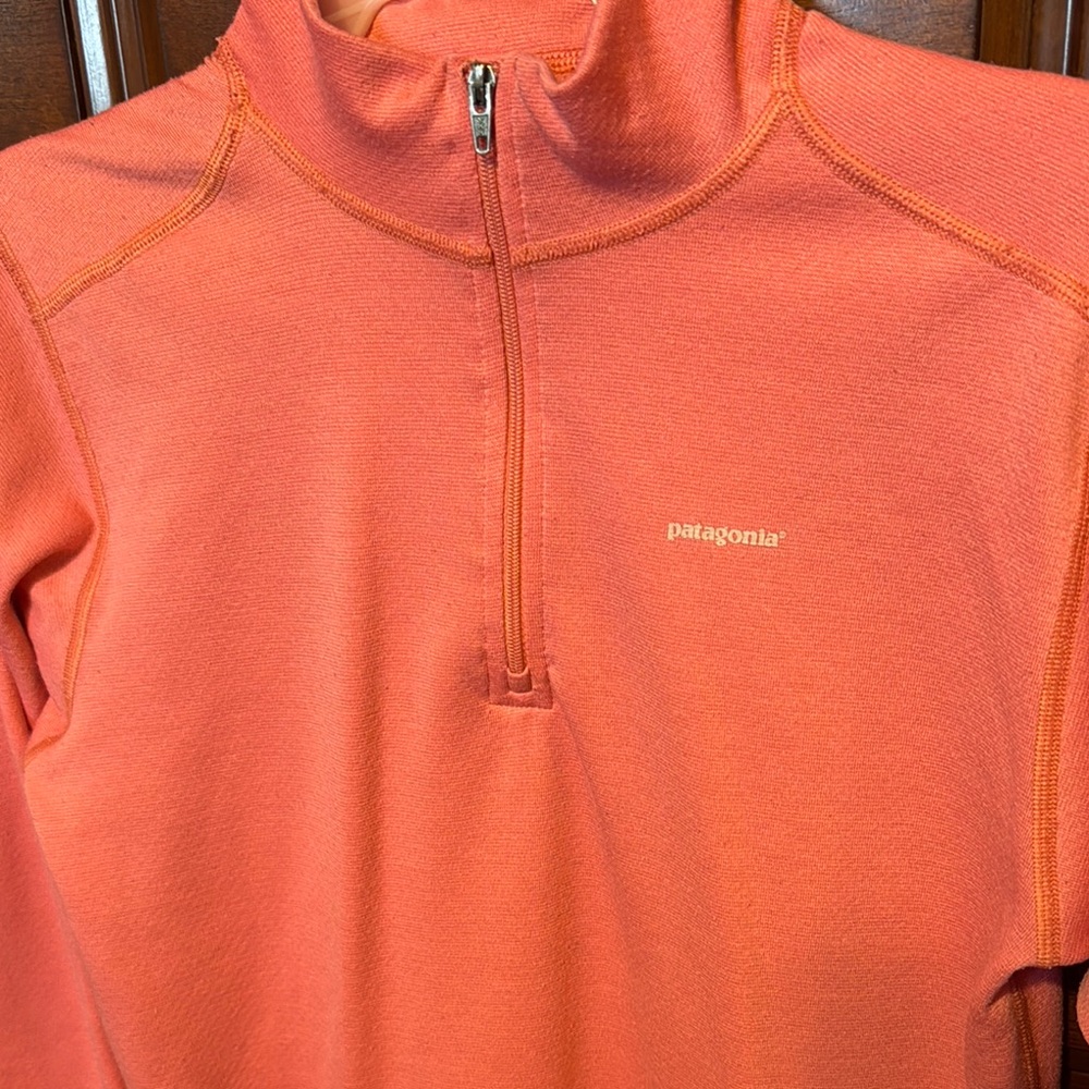 Patagonia coral Quarter-Zip Fleece